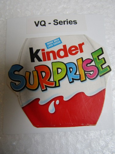 Kinder surprise egg toys - kinder, vq